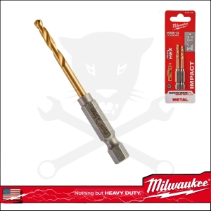 Csigafúró készlet HSS-G TiN 3.5 mm 2 db 1/4" RED HEX Milwaukee