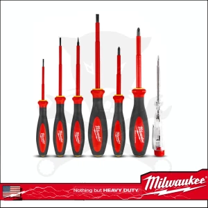 Csavarhúzó készlet 7 db-os szigetelt - VDE 1000V Milwaukee
