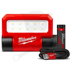Szerelőlámpa akkus - 550 lm REDLITHIUM USB-s L4 FFL-301 - Milwaukee