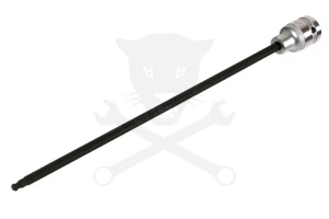 Rátűzőkulcs - crowa+bit 1/2" imbusz  5x288 mm gömbvégű - extra hosszú