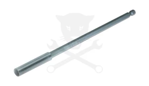 Bit tartó 1/4"-os, fúrógépbe fogható mágneses 150 mm
