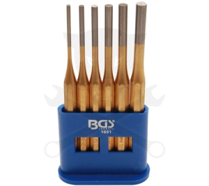 Csapkiütő készlet  6 db-os 150 mm 3 - 8 mm - BGS