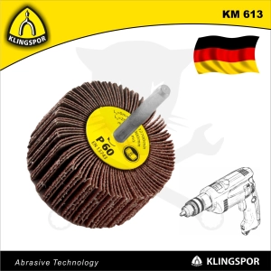 Lamellás csiszoló (szaturnusz) csapos 50x30 / 6 mm P60 - Klingspor