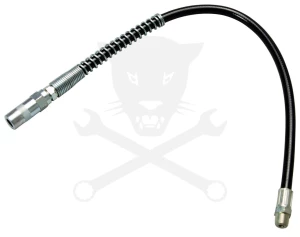 Zsírzócső 30 cm-es NPT1/8"x27 külső menettel + zsírzófej - BGS