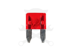 Biztosíték, MINI profilú - 10 Amperes 5 db -