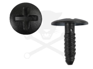 Patent készlet csavaros kialakítású, fekete, kiszerelés. VW 10 db-os