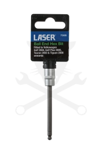 Rátűzőkulcs - crowa+bit 1/4" Imbusz gömbvégű 4 mm hosszú -AT18 -