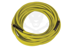 Levegőtömlő 9.5 mm x 15 m Sárga - csavarodásmentes-szuperflexibilis