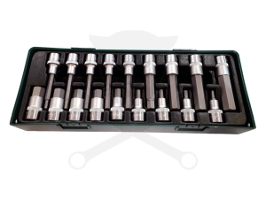 Rátűzőkulcs készlet 1/2" imbusz 5-19 mm Jonnesway