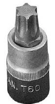 Rátűzőkulcs - crowa+bit 1/2" torx T27