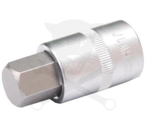 Rátűzőkulcs - crowa+bit 1/2" imbusz 17 x 55 mm BGS