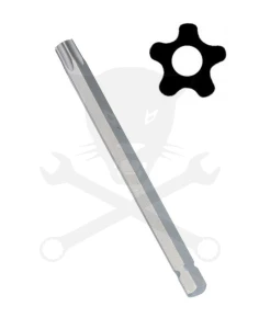 Bit ötágú torx T-30 88 mm lyukas Genius