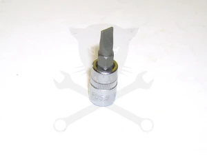 Rátűzőkulcs - crowa+bit 1/4" lapos 5,5 mm