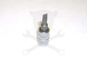 Rátűzőkulcs - crowa+bit 1/4" lapos 4,5 mm