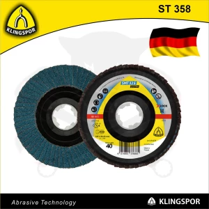 Csiszolótányér, lamellás 125 mm  P40 X-Lock - acél és színesfém - KLN