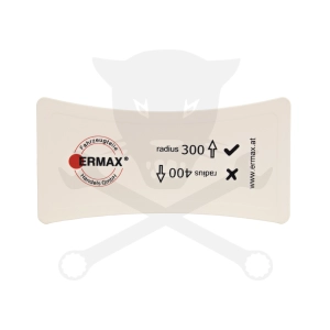 Vizsgasori holttér tükörsablon - teherautós - Ermax
