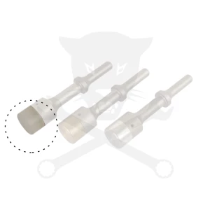 Vibro kalapácshoz puha-lágy tartalék fej - LAS-6260-hoz - nylon