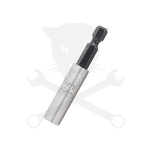 Bit tartó adapter 1/4"- 1/4"-os bithez mágneses