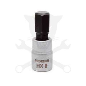 Rátűzőkulcs - crowa+bit 1/4" Imbusz HX 8 Proxxon