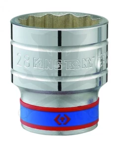 Dugókulcs - crowafej 1/2" 12 szög normál 36 mm King Tony