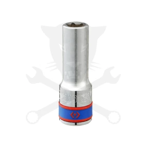 Dugókulcs - crowafej 1/2" belső torx hosszított E16 KingTony