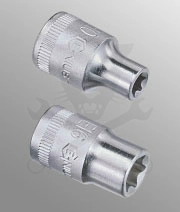 Dugókulcs - crowafej 1/2" belső torx E18 Genius