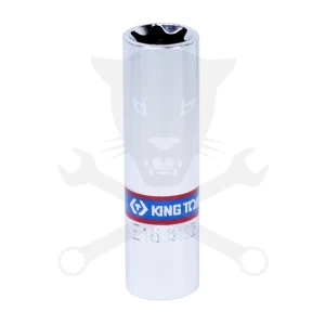 Dugókulcs - crowafej 3/8" belső torx hosszított E16 KingTony
