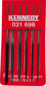 Tűreszelő készlet Kennedy 6 db-os 140mm (KEN-031-5980K)