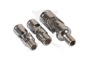 Bit tartó adapter kardán csuklós készlet 3 db-os 1/4"-3/8"-5/16" - AT18-
