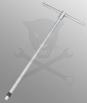 T-kulcs 3/8"-os fix 700 mm Genius