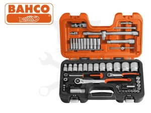 Dugókulcs készlet 1/2"-1/4" 12 lap 4-13 10-32 mm 56 db-os - Bahco