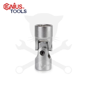 Dugókulcs - crowafej 3/8" csuklós 14 mm Genius