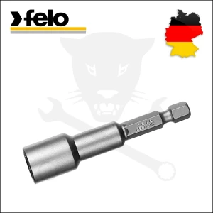 Csavarbehajtó hatlap csavarra, bit befogással 13 mm - Felo