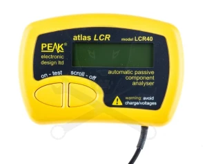Vizsgálóműszer passzív áramköri elemekre - Peak Atlas