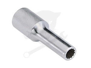 Dugókulcs - crowafej 1/2" 12 szög hosszú 10 mm Genius