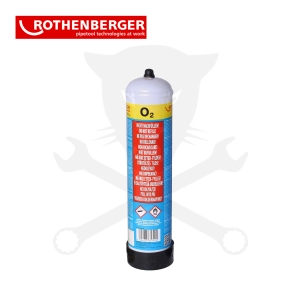 Forrasztó OXIGÉN EU nagynyomású gázpalack 950 ml - Rothenberger