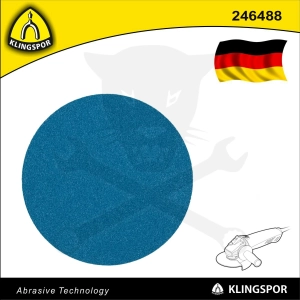 Csiszolópapír, tépőzáras 150 mm P120 lyuk nélküli PS 21 FK - Klingspor