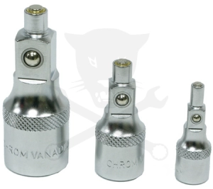 Toldószár készlet 3 db-os mágneses 1/4"-3/8"-1/2" - BGS