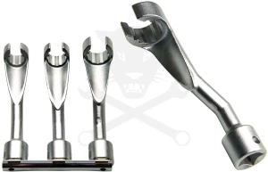 Üzemanyagcső speciális kulcs 1/2" 3 db-os készlet 14-17-19 BMW-Opel-Merci