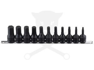 Légkulcs imbuszfej készlet 1/2" 5-19 mm 11 db-os Genius