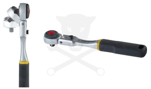 Crowa racsnis kulcs 1/4" 52 fog csuklós fejű PROXXON