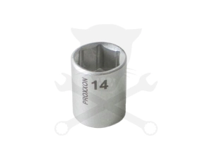 Dugókulcs - crowafej 1/4" 6 lap normál 14 mm Proxxon