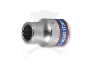 Dugókulcs - crowafej 3/8" 12 lap normál 09 mm