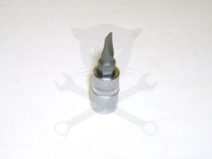 Rátűzőkulcs - crowa+bit 1/4" lapos 5 mm