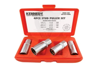 Tőcsavar ki- és behajtó készlet M6-M12 mm 4 db-os - Kennedy (KEN-582-9480K)