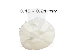 Szóróanyag elektrokorund fehér EK 80 = 0.15 - 0.21 mm -25 kg