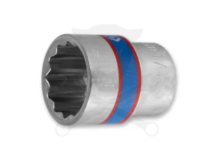 Dugókulcs - crowafej 3/8" 12 lap normál 17 mm