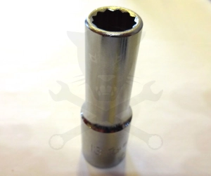Dugókulcs - crowafej 1/2" 12 szög hosszú 13 mm Genius
