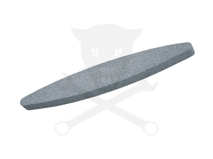 Fenőkő - Élező kő - Kasza kő 225x35x16 mm ovális - szürke