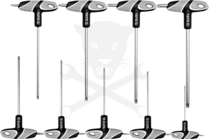 Torx kulcs T-fogós készlet  T10-T50 10 db-os készlet - Yato